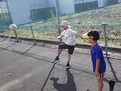 キッズクラブで遊ぶ子どもたち